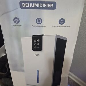 White and Black Dehumidifier